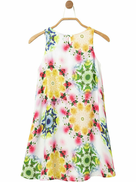 Dire Children's Dress Sleeveless White