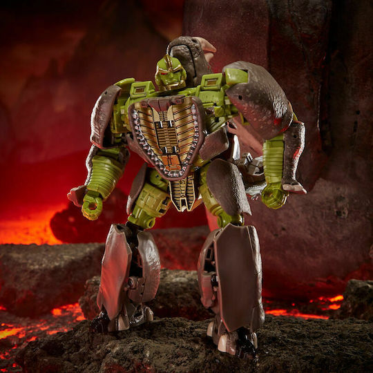 Φigură de acțiune Transformers Voyager Class - Rhinox Kingdom pentru copii de 8+ ani ani 18cm cm