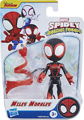 Marvel Avengers Miles Morales Spider-Man pentru Vârsta de 3+ Ani 15cm