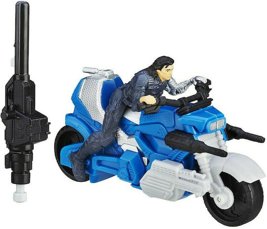 Action Figure Captain America Movie Combat Racers Marvel Avengers Captain America for 4+ Years 10cm (Miscellaneous Designs)