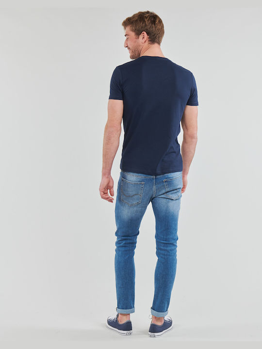 Pepe Jeans T-shirt Bărbătesc cu Mânecă Scurtă Albastru închis