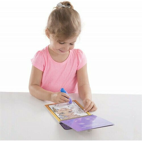 Melissa & Doug Ζωγραφική Water Wow! Makeup & Manicure - On The Go Travel Activity για Παιδιά 3+ Ετών