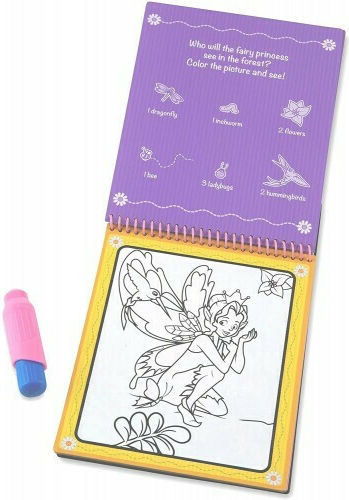 Melissa & Doug Ζωγραφική Water Wow! Fairytale - On the Go Travel Activity για Παιδιά 3+ Ετών