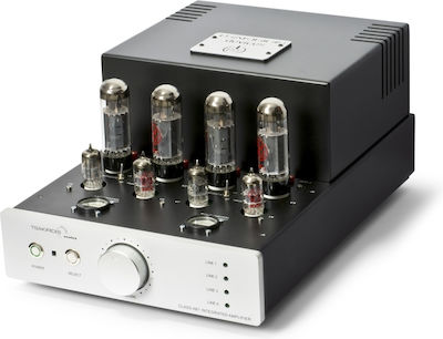 Tsakiridis Devices Λαμπάτος Ολοκληρωμένος Ενισχυτής Hi-Fi Stereo Aeolos Plus 45W/8Ω Ασημί