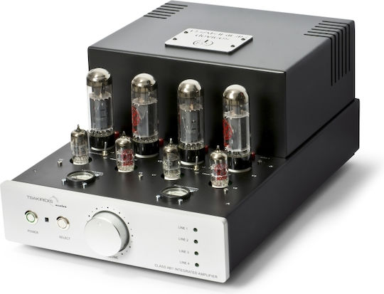 Tsakiridis Devices Aeolos Λαμπάτος Ολοκληρωμένος Ενισχυτής Hi-Fi Stereo 35W/8Ω Ασημί