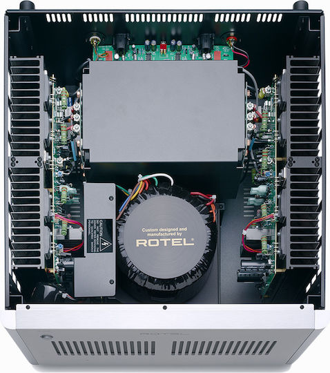Rotel RB-1590 Τελικός Ενισχυτής Hi-Fi Stereo 350W/8Ω Ασημί