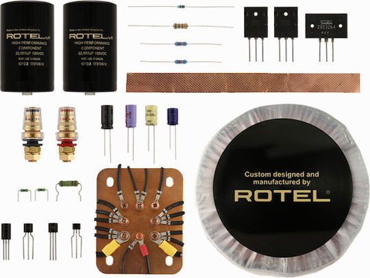 Rotel RB-1590 Τελικός Ενισχυτής Hi-Fi Stereo 350W/8Ω Ασημί