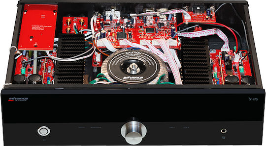 Advance Acoustic X-i 75 Ολοκληρωμένος Ενισχυτής Hi-Fi Stereo 110W/4Ω 75W/8Ω Μαύρος