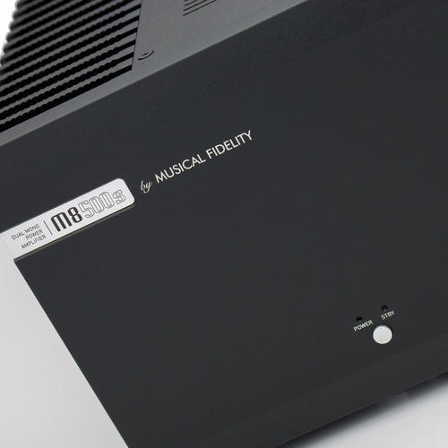 Musical Fidelity M8S-500S Power Amplifier Hi-Fi Amplifier Stereo 500W/8Ω Black