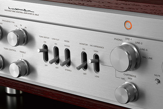 Luxman CL-38uC Προενισχυτής Hi-Fi Stereo Ασημί