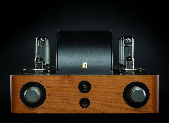 Unison Research S6 Λαμπάτος Ολοκληρωμένος Ενισχυτής Hi-Fi Stereo Κερασιά / Μαύρος