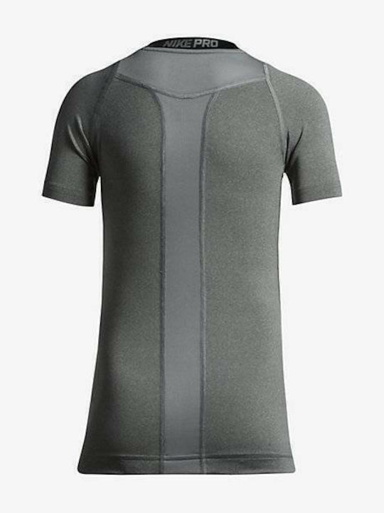 Compression Kids Thermal Shirt Gray