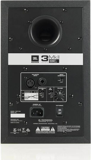 JBL 306P MkII Ηχείo Studio Monitor 6.5" 112W (Τεμάχιο) Μαύρο