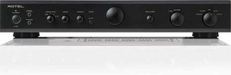 Rotel A10 Integrated Hi-Fi Amplifier Stereo 40W/8Ω Black
