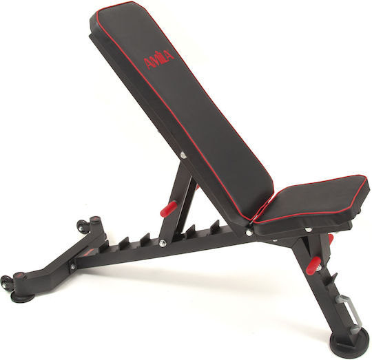 AMILA Gym Bench AWB800 Adjustable Workout Bench Abdominal