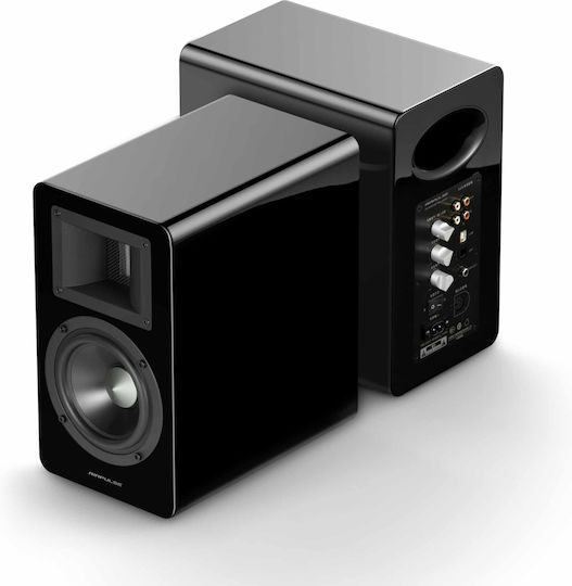 Airpulse A100 A100 Самоусилващи се тонколони 2 Брой шофьори 100W (Двойка) Черен