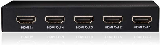 Club3D HDMI 2.0 UHD 4 Ports HDMI Splitter CSV-1380