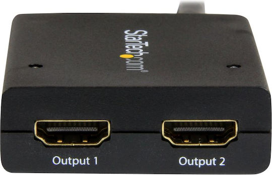 StarTech 4K 2-Port M/F Video HDMI Splitter ST122HD4KU