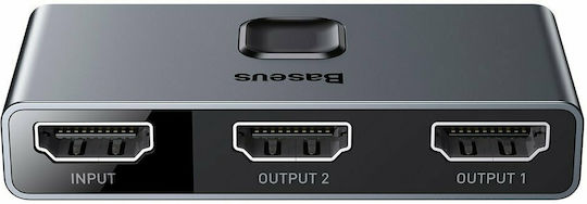 Baseus Matrix Two-Way HDMI 2x1 / 1x2 4K 30Hz HDMI Switch CAHUB-BC0G
