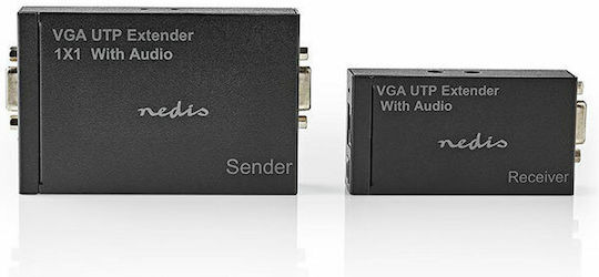 Nedis CREP5930BK VGA Audio Extender CREP5930BK