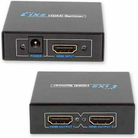 Tele HDMI-102 1 είσοδος/2 έξοδοι HDMI Splitter