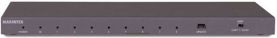 Marmitek 618 UHD 2.0 4K 60Hz | 1 in / 8 out HDMI Splitter