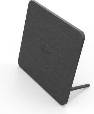 Globo Opticum Z2 Indoor TV Antenna (with power supply) Black Connection via Coaxial Cable