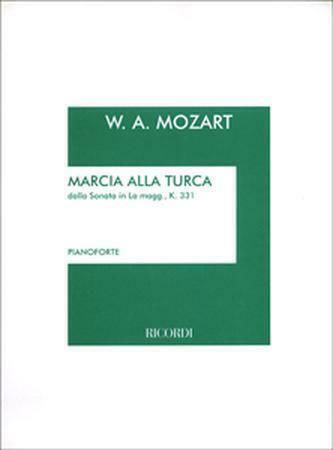 Ricordi Mozart - Marcia Alla Turca Παρτιτούρα για Πιάνο