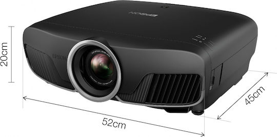 Epson EH-TW9400 V11H928040 Projector 3LCD 4K Ultra HD Απλής Λάμπας Μαύρος