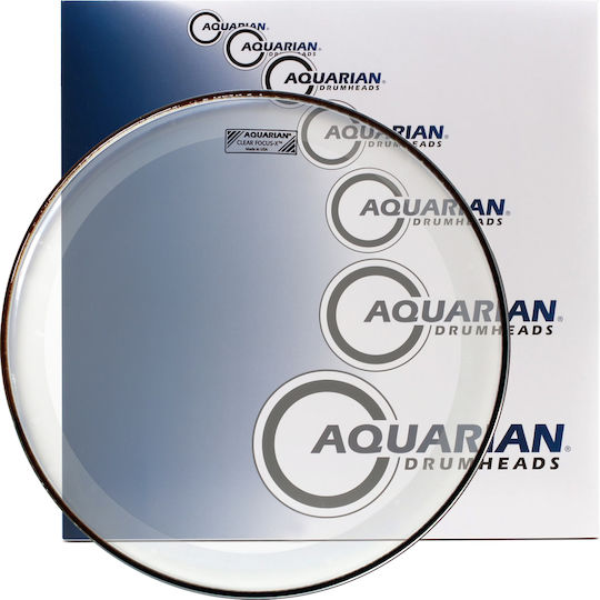 Aquarian Clear Focus-X Δέρμα κάσας για Ντράμς 8"
