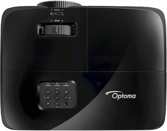Optoma W400 3D Проектор DLP HD Обикновена лампа с вградени високоговорители Черен