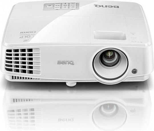 BenQ MX570 9H.JCS77.14E 3D Proiector DLP HD Lampă Simplă Alb