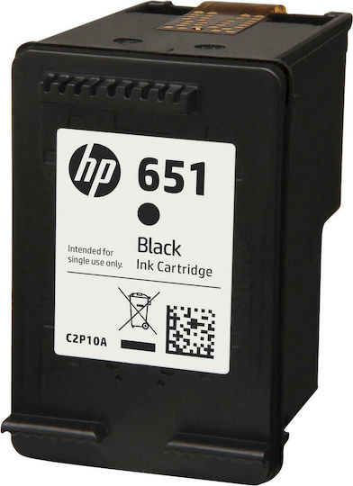HP 651 Original InkJet Druckerpatrone Schwarz (C2P10AE)