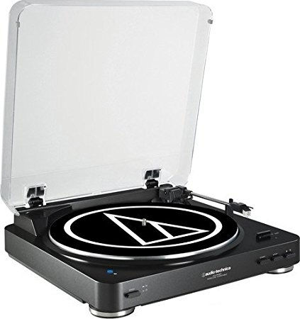Audio Technica AT-LP60XBT AT-LP60XBT-BK Πικάπ με Belt Drive και Προενίσχυση Μαύρο
