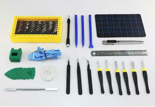 Best BST-118 Werkzeugsatz für Mobiltelefon-Reparaturwerkzeuge 67Stück BST-118