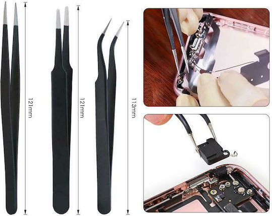 Best BST-118 Werkzeugsatz für Mobiltelefon-Reparaturwerkzeuge 67Stück BST-118