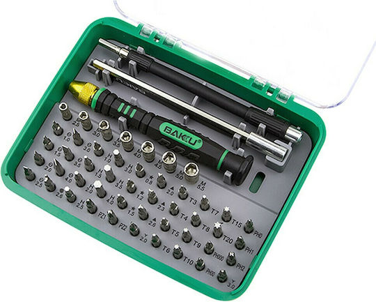 Baku BK-3051 Schraubenzieher für Mobiltelefon-Reparaturwerkzeuge 51Stück BK-3051