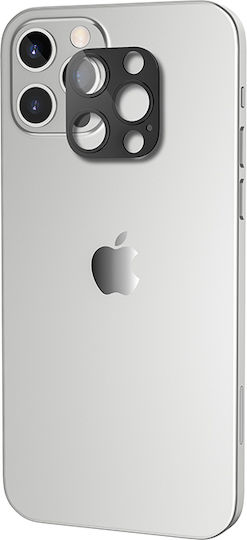 Hoco A18 3D Frame Film Camera Protection Metal Frame Black for the iPhone 12 Pro Max