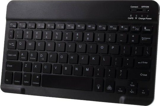 Flip Cover cu Tastatură în Engleză SUA Neagră Galaxy Tab A7 2020/2022
