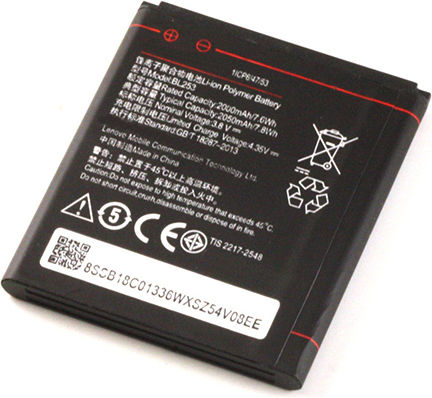 Lenovo BL253 Μπαταρία Αντικατάστασης 2050mAh για A2010