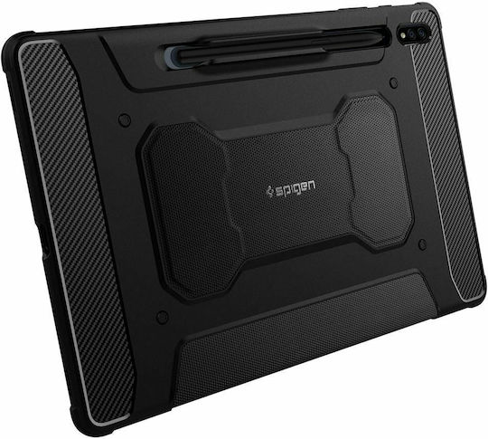 Spigen Rugged Armor Pro Flip Cover Durable Black (Galaxy Tab S7+)