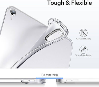 ESR Project Zero Coperta din spate Silicon Transparent (iPad Air 2020/2022)