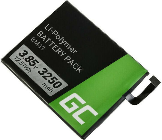 Green Cell BM39 Compatible Replacement Battery 3350mAh for Xiaomi Mi 6