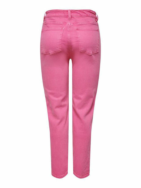 High Waist Women's Jean Trousers in Slim Fit Gin Fizz