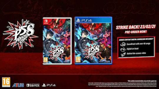 Persona 5 Strikers Limited Edition Switch Game