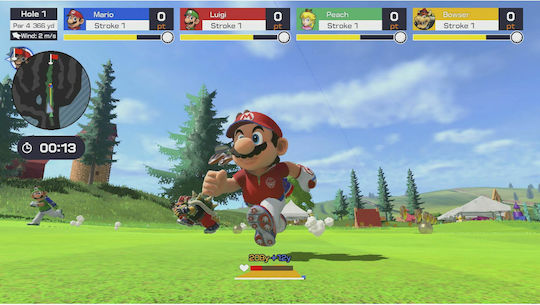 Mario Golf Super Rush Switch Game