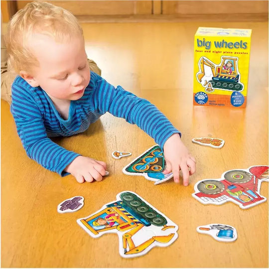 Kids Puzzle Big Wheels Design 1 For 3+ Years 20pcs Orchard