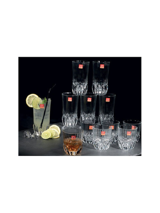 RCR Adagio Glass Water made of Crystal 400ml 1pcs