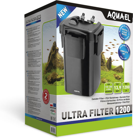 Aquael Ultra 1200 External Filter for Aquariums up to300lt