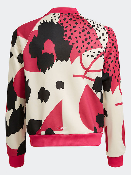Sportlich Kinderstrickjacke Rot Aeroready